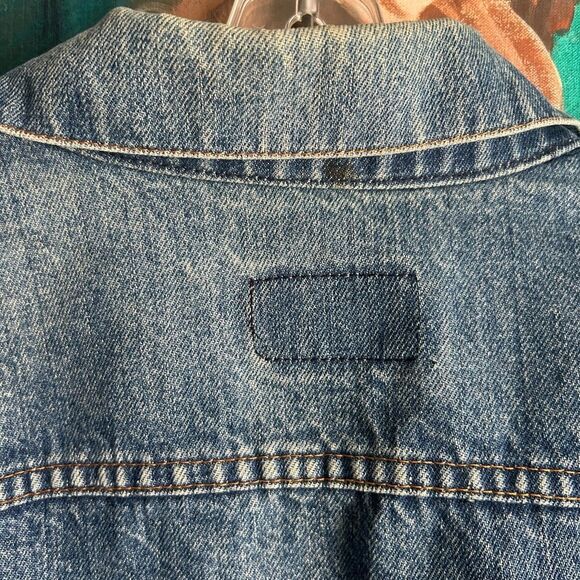 HOST PICK Vintage 80’s Levis Men’s 70506-0215 Denim Trucker Jacket Size 44 L/XL - Picture 15 of 16